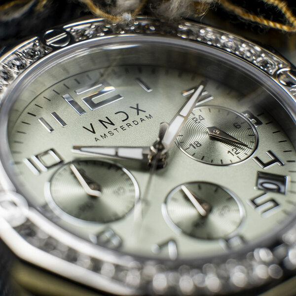 VNDX Amsterdam VNDX The One Silver Green MS12886-18 ladies watch