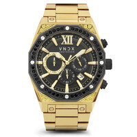 VNDX Amsterdam VNDX Wise Man Stahl Steine Gold MD11880-01 Uhr