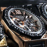 VNDX Amsterdam VNDX Wise Man Steel Stones Rose Gold MR11880-16 watch
