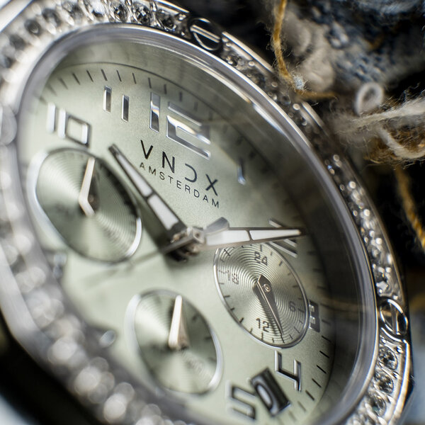 VNDX Amsterdam VNDX The One Silver Green MS12886-18 ladies watch