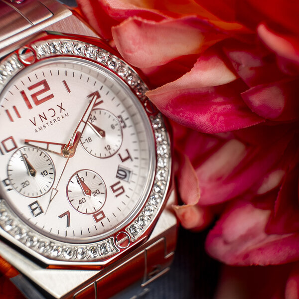 VNDX Amsterdam VNDX The One Silver White MS12886-02 ladies watch