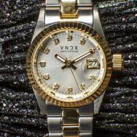 VNDX Amsterdam VNDX Dare Devil XS Silber Gold Weiß MT43002-02 Damenuhr