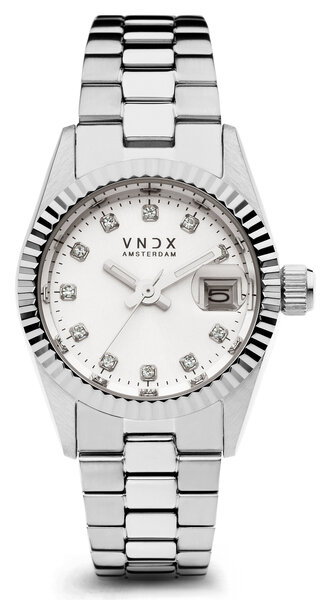 VNDX Amsterdam VNDX Dare Devil XS Silber Weiß MS43002-02 Damenuhr