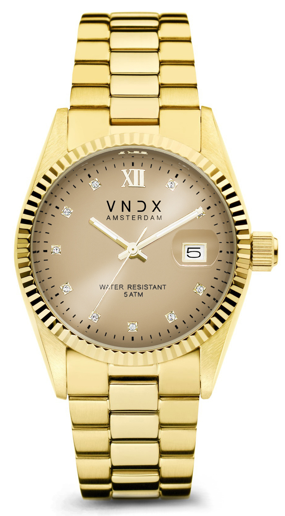 VNDX Dare Devil M Gold Beige MD43006-04 ladies watch