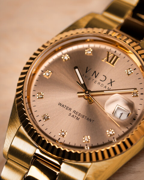 VNDX Amsterdam VNDX Dare Devil M Gold Beige MD43006-04 Damenuhr