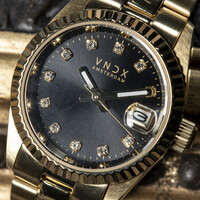 VNDX Amsterdam VNDX Dare Devil XS Gold Schwarz MD43002-01 Damenuhr