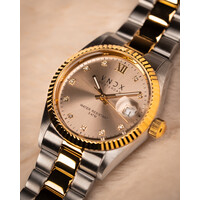 VNDX Amsterdam VNDX Dare Devil M Silber Gold Beige MT43006-04 Damenuhr