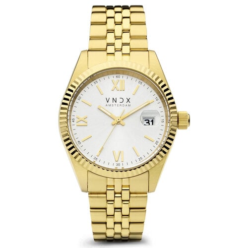 VNDX Dare Devil XL Gold White MD43008-02 ladies watch