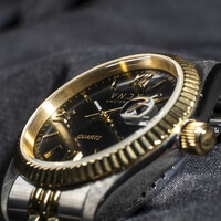 VNDX Amsterdam VNDX Dare Devil XL Silver Gold Black MT43008-01 women's watch