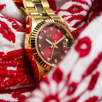 VNDX Amsterdam VNDX Dare Devil XS Gold Rot MD43002-07 Damenuhr