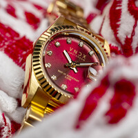 VNDX Amsterdam VNDX Dare Devil XS Gold Rot MD43002-07 Damenuhr