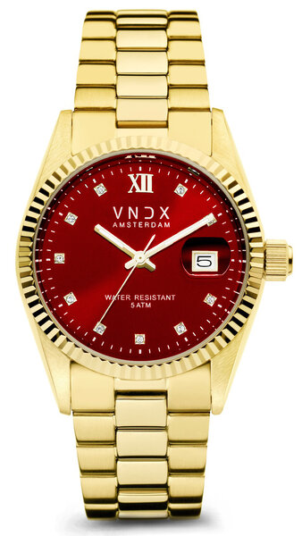 VNDX Amsterdam VNDX Dare Devil M Gold Red MD43006-07 ladies watch
