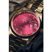 VNDX Amsterdam VNDX Dare Devil M Gold Rot MD43006-07 Damenuhr