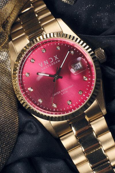 VNDX Amsterdam VNDX Dare Devil M Gold Red MD43006-07 ladies watch