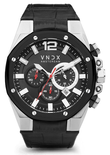 VNDX Amsterdam VNDX Wise Man Silver Black LS11888-01 watch