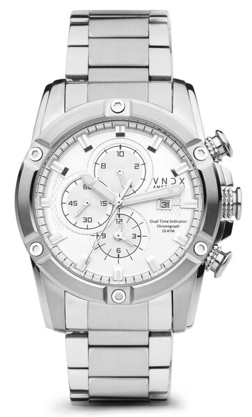 VNDX Amsterdam VNDX Young Rebel Big Boy Steel Silver White MS33047-02 watch