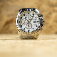 VNDX Amsterdam VNDX Young Rebel Big Boy Steel Silver White MS33047-02 watch