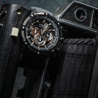 VNDX Amsterdam VNDX Young Rebel Big Brother Schwarz LB33049-01 Uhr