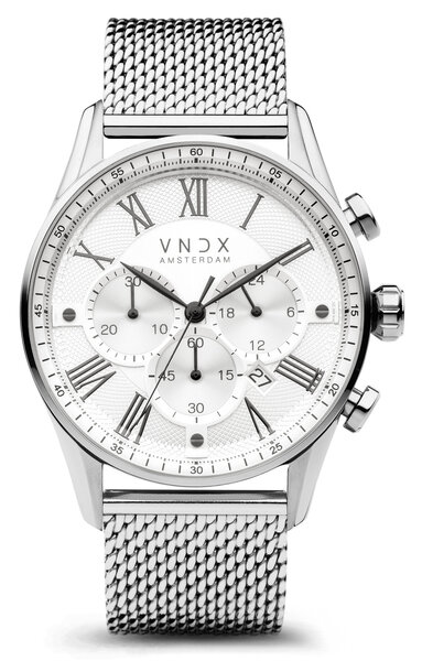VNDX Amsterdam VNDX The Chief Steel Silver White MS33056-02 watch