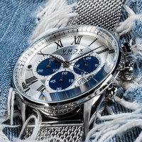 VNDX Amsterdam VNDX The Chief Steel Two-Tone White MS33056-T3 watch