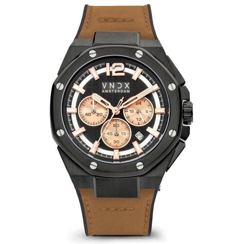 VNDX Wise Man Silicon Brown LB11899-17 watch