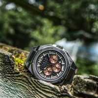 VNDX Amsterdam VNDX Wise Man Silizium Braun LB11899-17 Uhr