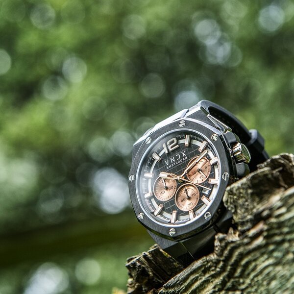 VNDX Amsterdam VNDX Wise Man Silizium Braun LB11899-17 Uhr