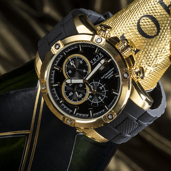 VNDX Amsterdam VNDX Young Rebel Big Boy Gold Black LD33047-01 watch