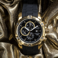 VNDX Amsterdam VNDX Young Rebel Big Boy Gold Black LD33047-01 watch