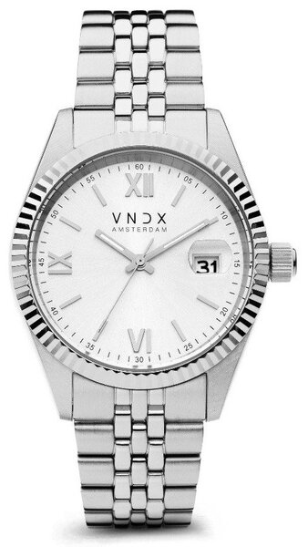 VNDX Amsterdam VNDX Dare Devil XL Silber Weiß MS43008-02 Damenuhr