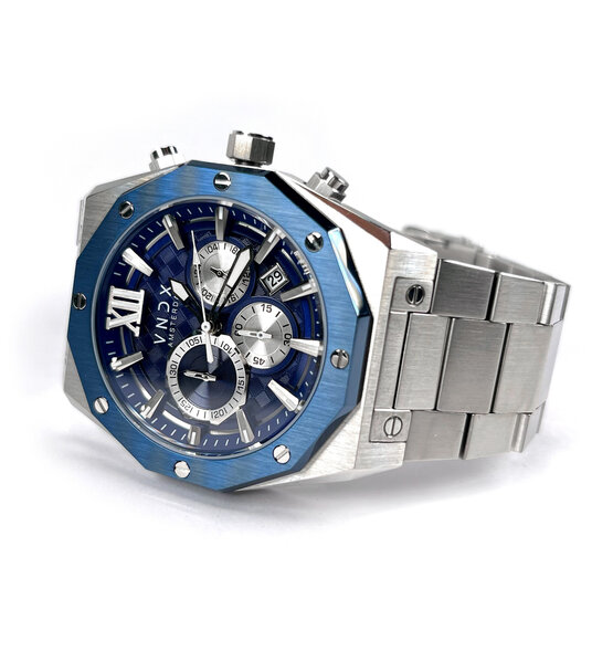 VNDX Amsterdam VNDX Wise Man Steel Silver Blue MS11885-03 watch