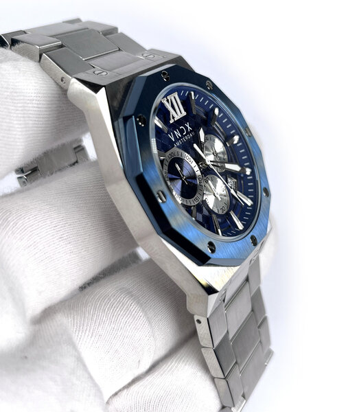 VNDX Amsterdam VNDX Wise Man Steel Silver Blue MS11885-03 watch