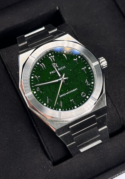 Paul Rich Paul Rich Star Dust II Emerald Mirage Arabic Silver ARAB206 watch