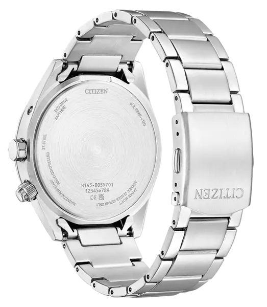 Citizen Citizen CB0270-87L funkgesteuerte PCAT Eco-Drive-Uhr, 43 mm