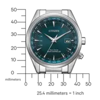 Citizen Citizen CB0270-87L funkgesteuerte PCAT Eco-Drive-Uhr, 43 mm