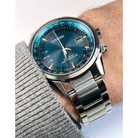 Citizen Citizen CB0270-87L funkgesteuerte PCAT Eco-Drive-Uhr, 43 mm