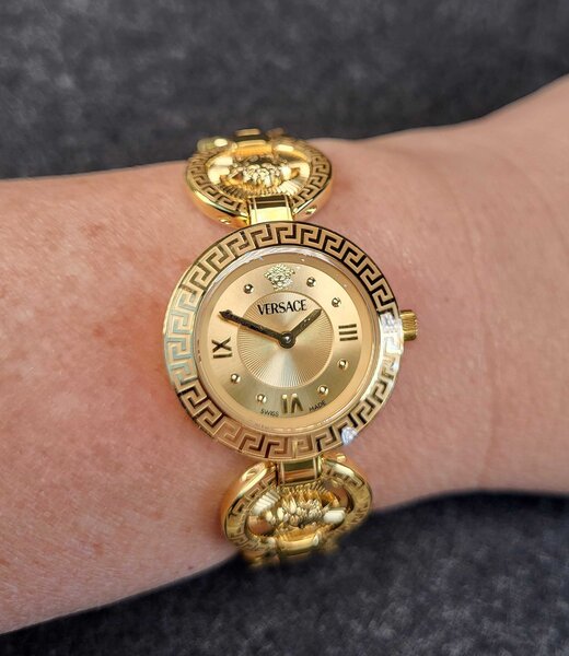 Versace Versace VEWCA0524 Greca Jewel Damenuhr 28 mm