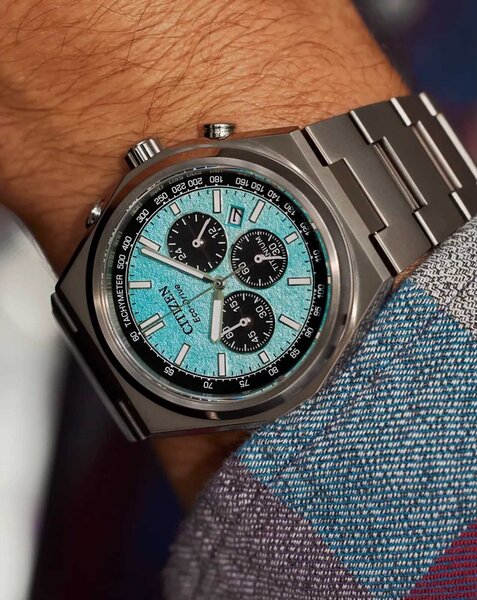 Citizen Citizen CA4610-85M Zenshin Chrono Sport Eco-Drive Titanium Uhr