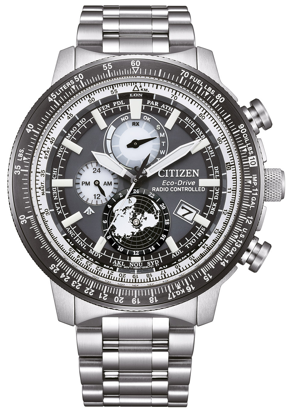 CITIZENプロマスター 腕時計Eco-Drive BY3006-53H Citizen BY3006-53H Geo Trecker Promaster Sky watch