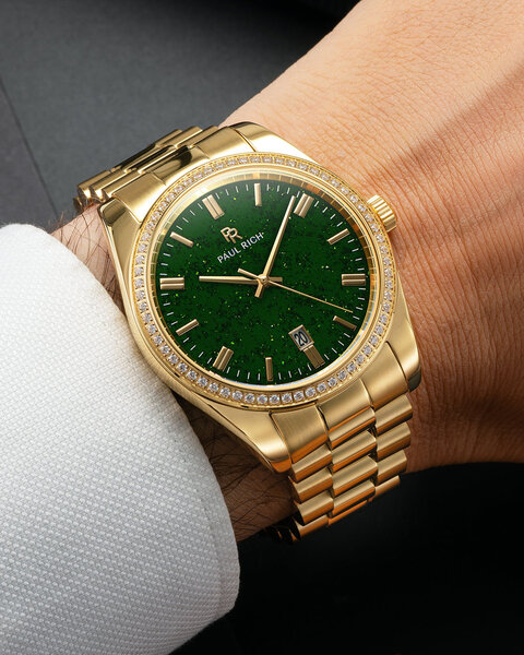 Paul Rich Paul Rich Legacy Aventurine Gold Green LEG01 watch
