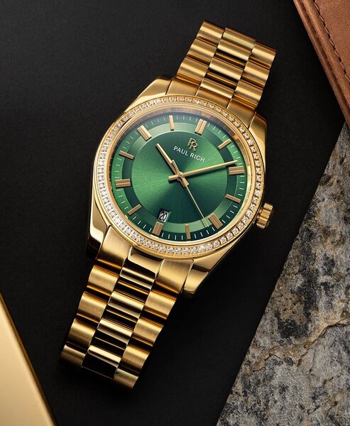 Paul Rich Paul Rich Legacy Gold Green LEG03 watch