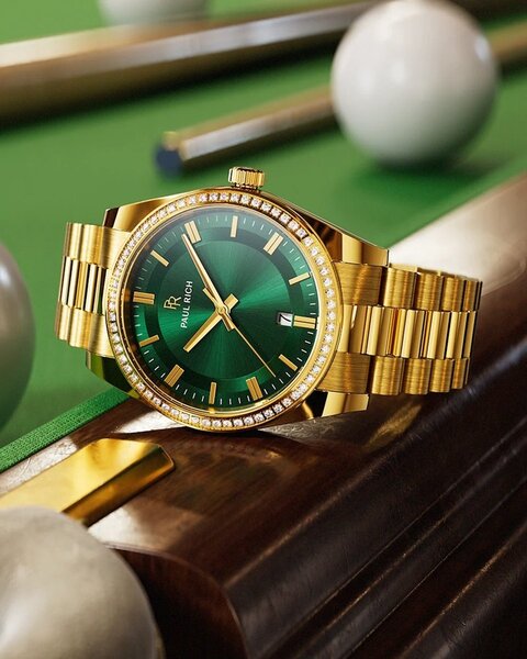 Paul Rich Paul Rich Legacy Gold Green LEG03 watch
