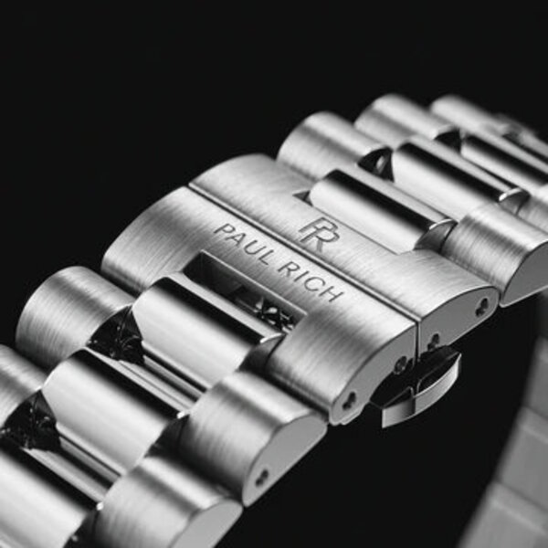 Paul Rich Paul Rich Legacy Silber Schwarz LEG04 Uhr