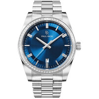 Paul Rich Paul Rich Legacy Silber Blau LEG05 Uhr