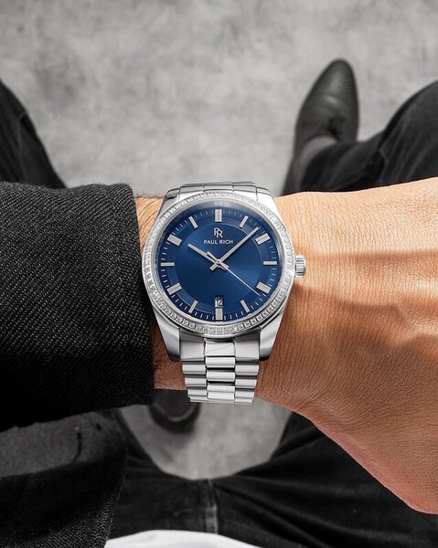 Paul Rich Paul Rich Legacy Silver Blue LEG05 watch