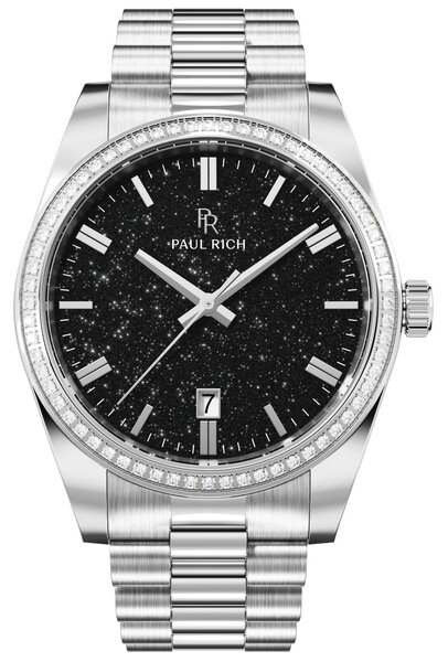 Paul Rich Paul Rich Legacy Aventurin Silber Schwarz LEG08 Uhr