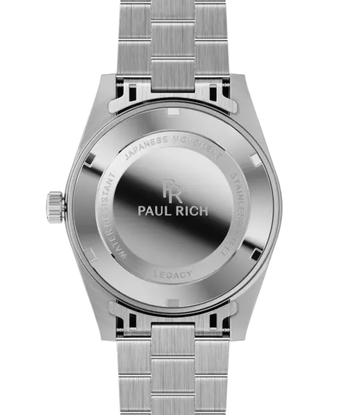 Paul Rich Paul Rich Legacy Aventurin Silber Schwarz LEG08 Uhr