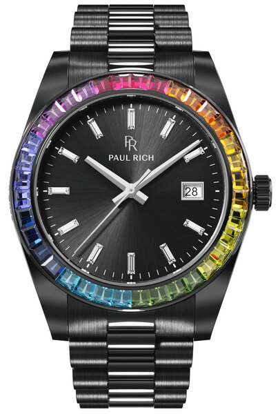 Paul Rich Paul Rich Legacy Regenbogen Limited Schwarz LEG01RA Uhr