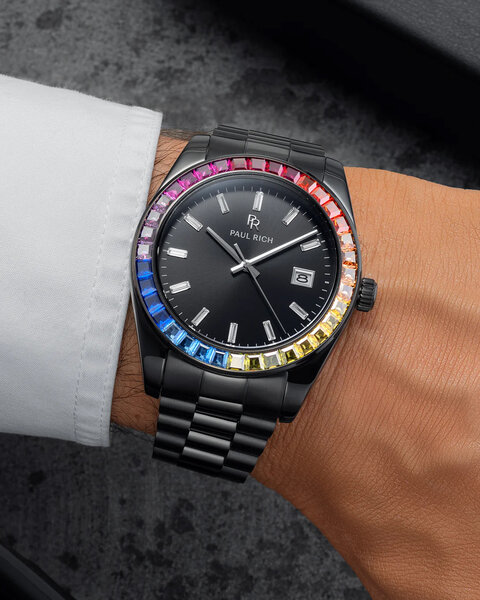 Paul Rich Paul Rich Legacy Regenbogen Limited Schwarz LEG01RA Uhr