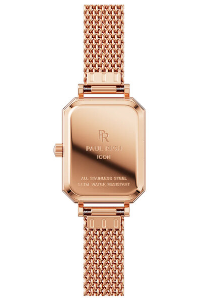 Paul Rich Paul Rich Icon Rose Gold Turqoise ICO07 Damenuhr